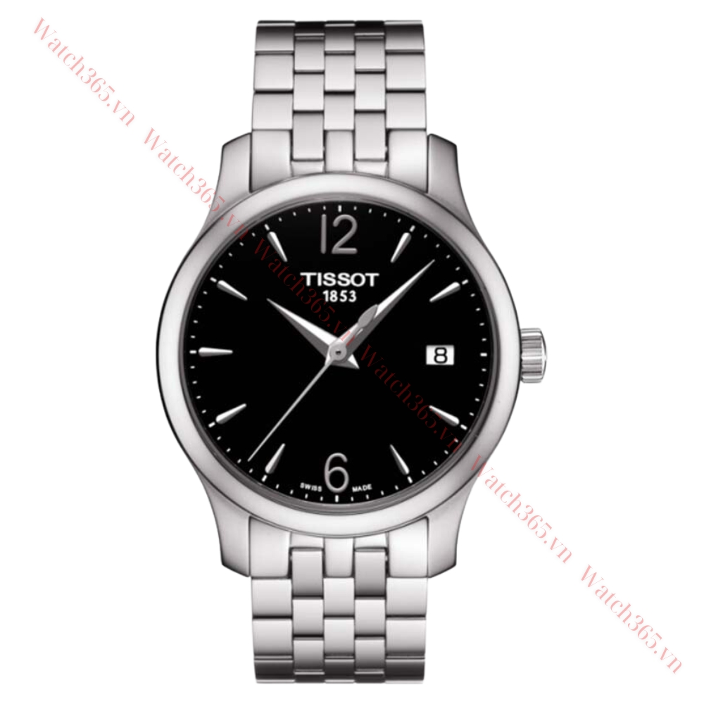 TISSOT T-CLASSIC T063.210.11.057.00 - NỮ - KÍNH SAPPHIRE - DÂY KIM LOẠI - PIN - SIZE 33MM - MÁY THỤY SỸ