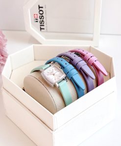 TISSOT LOVELY SQUARE T058.109.16.031.01 - NỮ - KÍNH SAPPHIRE - DÂY DA - PIN - SIZE 20MM - MÁY THỤY SỸ