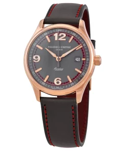 FREDERIQUE CONSTANT FC-303GBRH5B4 - NAM - KÍNH SAPPHIRE - DÂY DA - AUTOMATIC - SIZE 40MM - MÁY THỤY SỸ