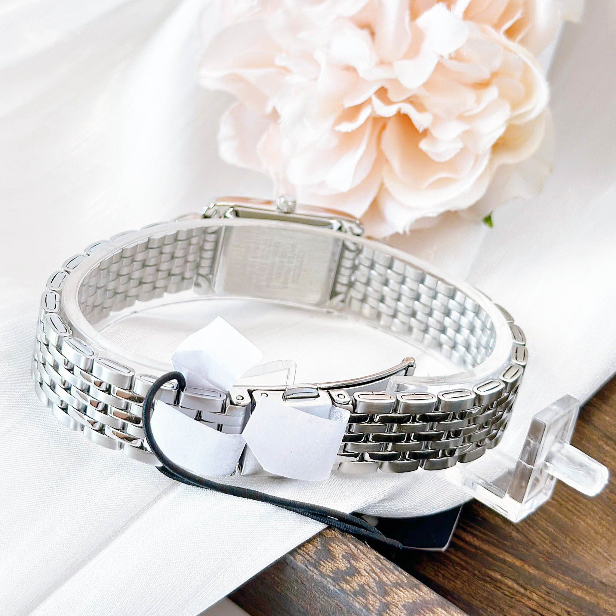 CITIZEN EJ5850-57E - NỮ - KÍNH KHOÁNG - DÂY KIM LOẠI - PIN - SIZE 27MM - MÁY NHẬT - Ảnh 6