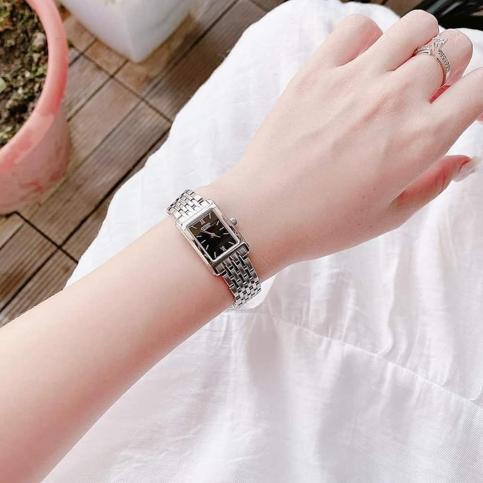 CITIZEN EJ5850-57E - NỮ - KÍNH KHOÁNG - DÂY KIM LOẠI - PIN - SIZE 27MM - MÁY NHẬT - Ảnh 2