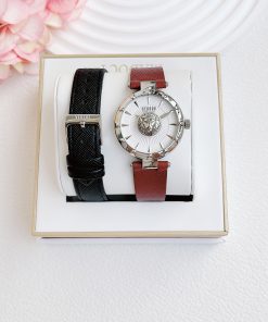 VERSACE VERUS VSPQ12021 - NỮ - KÍNH KHOÁNG - DÂY DA - PIN - SIZE 36MM - MÁY ITALIA