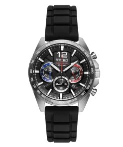 SEIKO CHRONOGRAPH SSB347P1 - NAM - KÍNH KHOÁNG - DÂY CAO SU - PIN - SIZE 43.9MM - MÁY NHẬT