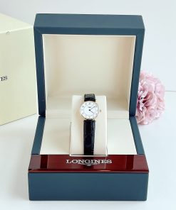 LONGINES LA GRANDE L4.209.2.16.2 - NỮ - KÍNH SAPPHIRE - DÂY DA - PIN - SIZE 24MM - MÁY THỤY SỸ