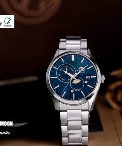 ORIENT SUN AND MOON GEN 5 RA-AK0308L10B - NAM - KÍNH SAPPHIRE - DÂY KIM LOẠI - AUTOMATIC - SIZE 41.5MM - MÁY NHẬT