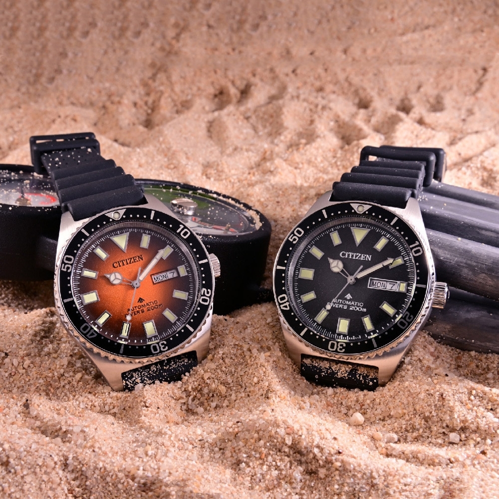 CITIZEN PROMASTER NY0120-01E - NAM - KÍNH KHOÁNG - DÂY CAO SU - AUTOMATIC - SIZE 41MM - MÁY NHẬT - Ảnh 3