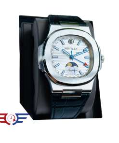 BENTLEY BL2340-20MW - NAM - KÍNH SAPPHIRE - DÂY DA - PIN - SIZE 40MM - MÁY ĐỨC