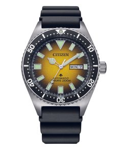 CITIZEN PROMASTER NY0120-01X - NAM - KÍNH KHOÁNG - DÂY CAO SU - AUTOMATIC - SIZE 41MM - MÁY NHẬT