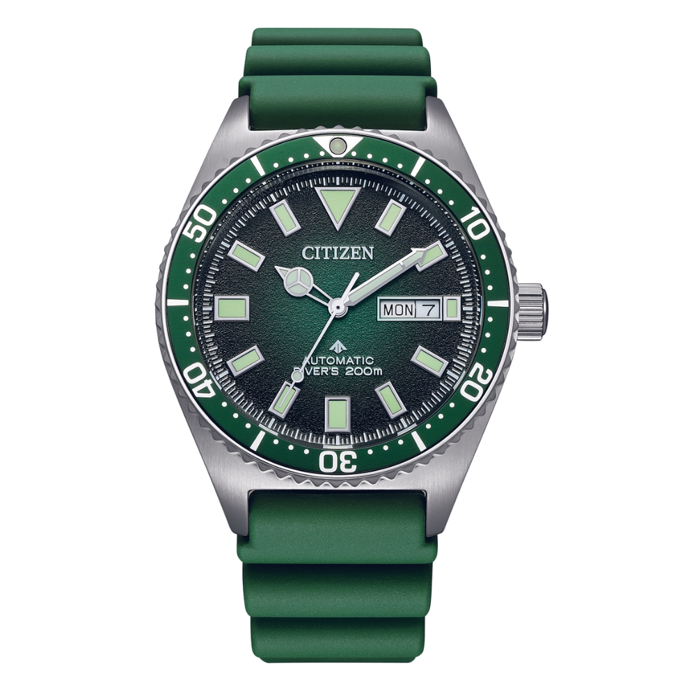 CITIZEN PROMASTER NY0121-09X - NAM - KÍNH KHOÁNG - DÂY CAO SU - AUTOMATIC - SIZE 41MM - MÁY NHẬT
