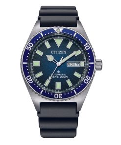 CITIZEN PROMASTER NY0129-07L - NAM - KÍNH KHOÁNG - DÂY CAO SU - AUTOMATIC - SIZE 41MM - MÁY NHẬT