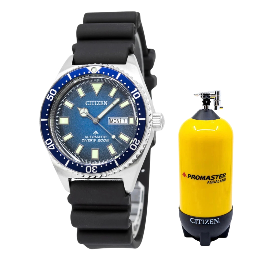 CITIZEN PROMASTER NY0129-07L - NAM - KÍNH KHOÁNG - DÂY CAO SU - AUTOMATIC - SIZE 41MM - MÁY NHẬT - Ảnh 3