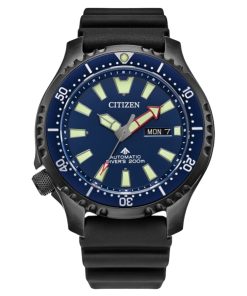 CITIZEN PROMASTER NY0158-09L - NAM - KÍNH SAPPHIRE - DÂY CAO SU - AUTOMATIC - SIZE 44MM - MÁY NHẬT