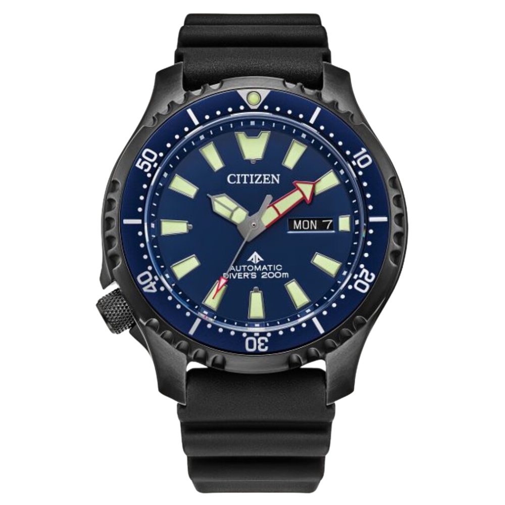 CITIZEN PROMASTER NY0158-09L - NAM - KÍNH SAPPHIRE - DÂY CAO SU - AUTOMATIC - SIZE 44MM - MÁY NHẬT