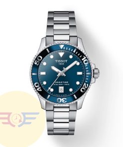 TISSOT SEASTAR 1000 T120.210.11.041.00 - NỮ - KÍNH SAPPHIRE - DÂY KIM LOẠI - PIN - SIZE 36MM - MÁY THỤY SỸ