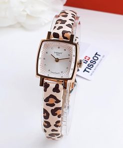 TISSOT LOVELY SQUARE T058.109.37.036.00 - NỮ - KÍNH SAPPHIRE - DÂY DA - PIN - SIZE 20MM - MÁY THỤY SỸ