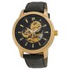 INVICTA VINTAGE OBJET D ART 22578 - NAM - KÍNH KHOÁNG - DÂY DA - AUTOMATIC - SIZE 45MM - MÁY HOA KỲ