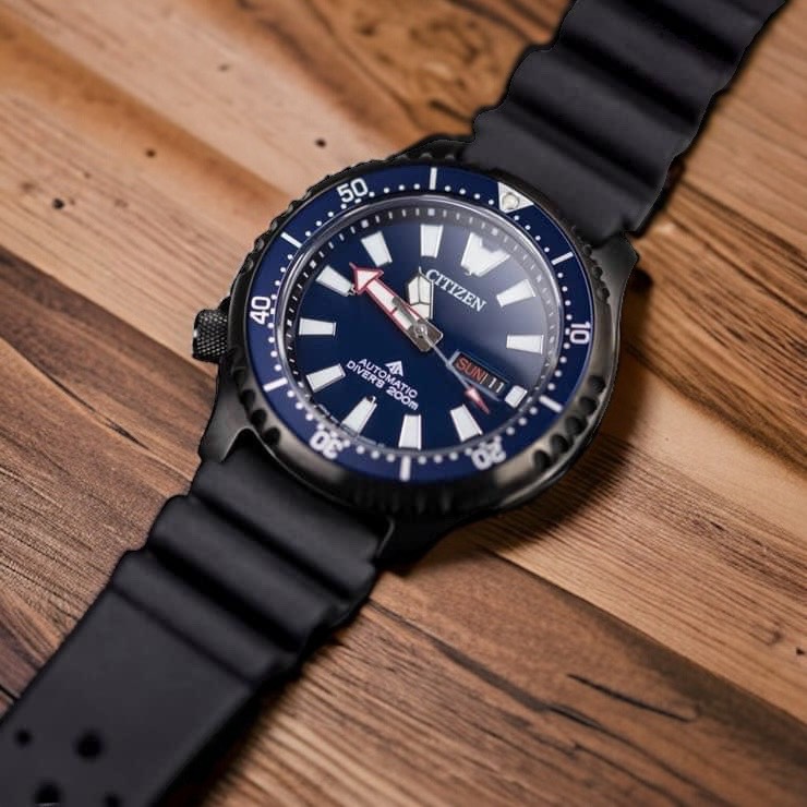 CITIZEN PROMASTER NY0158-09L - NAM - KÍNH SAPPHIRE - DÂY CAO SU - AUTOMATIC - SIZE 44MM - MÁY NHẬT - Ảnh 6