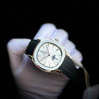 CARNIVAL AQUANUS 8113G-VT-DCS-T - NAM - KÍNH SAPPHIRE - DÂY CAO SU - AUTOMATIC - SIZE 41MM - MÁY THỤY SỸ - Ảnh 6