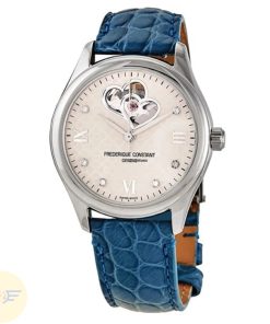 FREDERIQUE CONSTANT FC-310LGDHB3B6 - NỮ - KÍNH SAPPHIRE - DÂY DA - AUTOMATIC - SIZE 36MM - MÁY THỤY SỸ