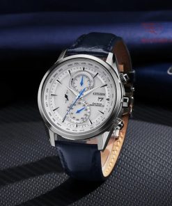 CITIZEN PERPETUAL CALENDAR AT8260-18A - NAM - KÍNH SAPPHIRE - DÂY DA - ECO DRIVE - SIZE 43MM - MÁY NHẬT