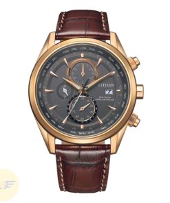 CITIZEN PERPETUAL CALENDAR AT8263-10H - NAM - KÍNH SAPPHIRE - DÂY DA - ECO DRIVE - SIZE 43MM - MÁY NHẬT