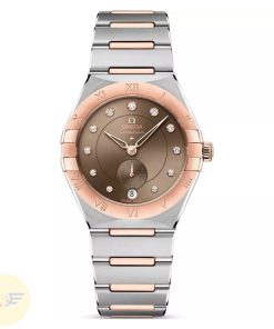 OMEGA CO-AXIAL MASTER CONSTELLATION 131.20.34.20.63.001 - NỮ - KÍNH SAPPHIRE - DÂY KIM LOẠI - AUTOMATIC - SIZE 34MM - MÁY THỤY SỸ