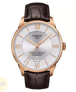 TISSOT CHEMIN DES TOURELLES T099.408.36.038.00 - NAM - KÍNH SAPPHIRE - DÂY DA - AUTOMATIC - SIZE 42MM - MÁY THỤY SỸ