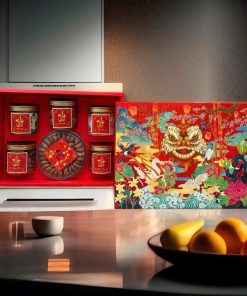 GIỎ QUÀ TẾT "KỲ LÂN" 2025 - SIZE 38x29x10 CM