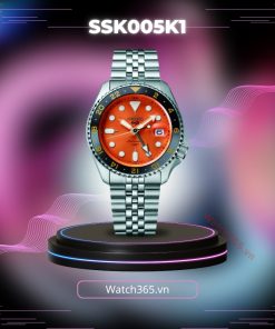 SEIKO 5 SPORTS GMT SSK005K1 - NAM - KÍNH KHOÁNG - DÂY KIM LOẠI - AUTOMATIC - SIZE 42.5MM - MÁY NHẬT